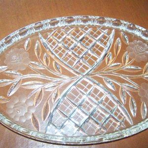 antique crystal paltter